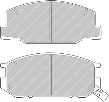 Brzdové destičky Ferodo Premier FDB932