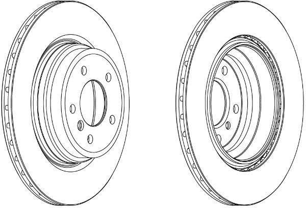 brzdové kotouče Ferodo Premier DDF1550