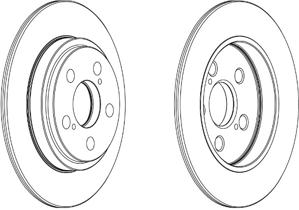 brzdové kotouče Ferodo Premier DDF1866