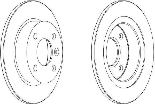 brzdové kotouče Ferodo Premier DDF226