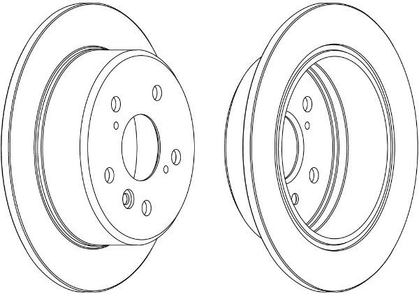 brzdové kotouče Ferodo Premier DDF684