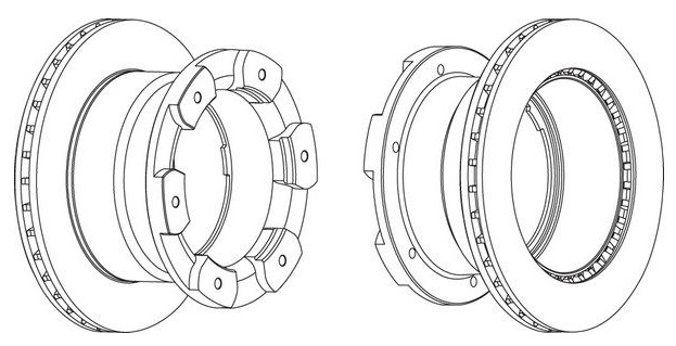 brzdové kotouče Ferodo Premier FCR332A