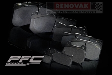 brzdové destičky Performance Friction Brakes 396 Z-RATED BRAKE PAD SET