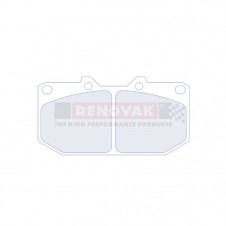 přední brzdové destičky Subar Impreza WRX 2.0 16V Turbo 4WD / 2.0 16V Turbo GT / P1 2.0 - CL Brakes 4047RC6E