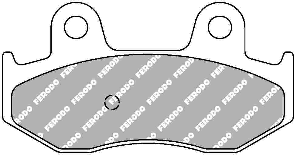 brzdové destičky Ferodo Moto FDB2132AG Argento Compound