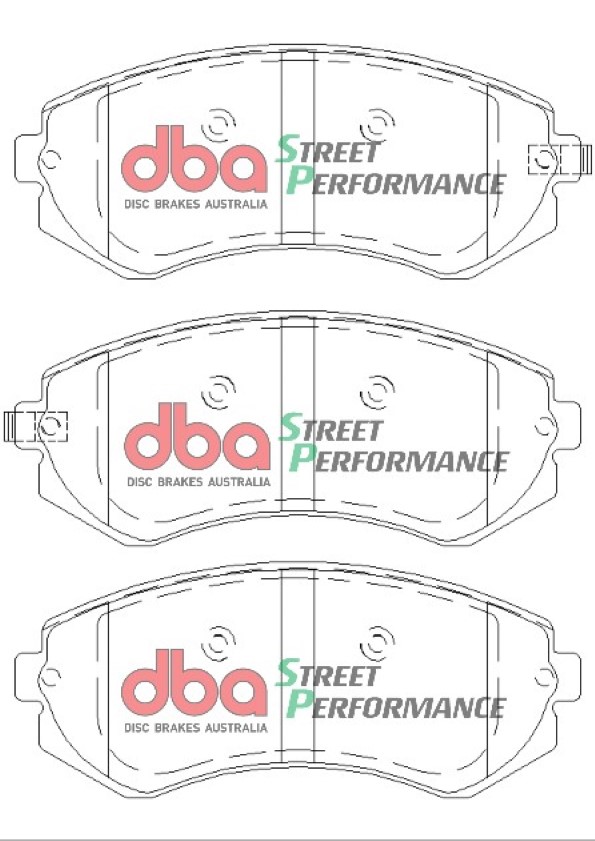 brzdové destičky DBA Street Performance (SP) DB1148SP