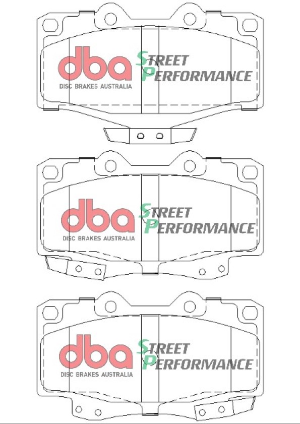 brzdové destičky DBA Street Performance (SP) DB1149SP
