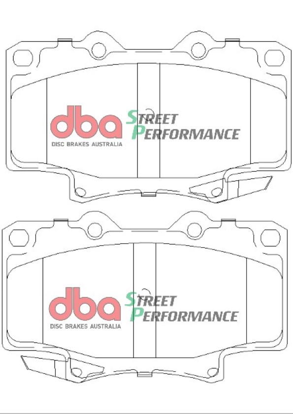 brzdové destičky DBA Street Performance (SP) DB1199SP