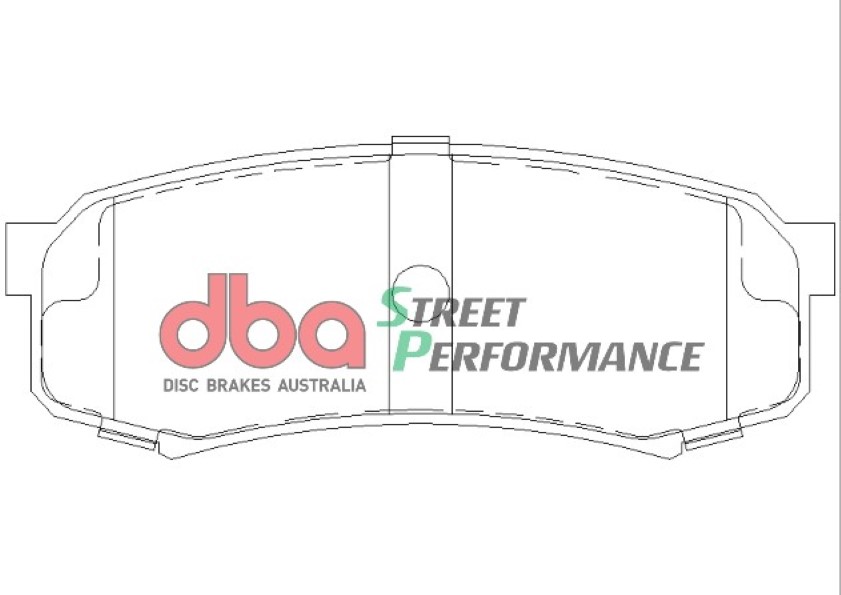 brzdové destičky DBA Street Performance (SP) DB1200SP