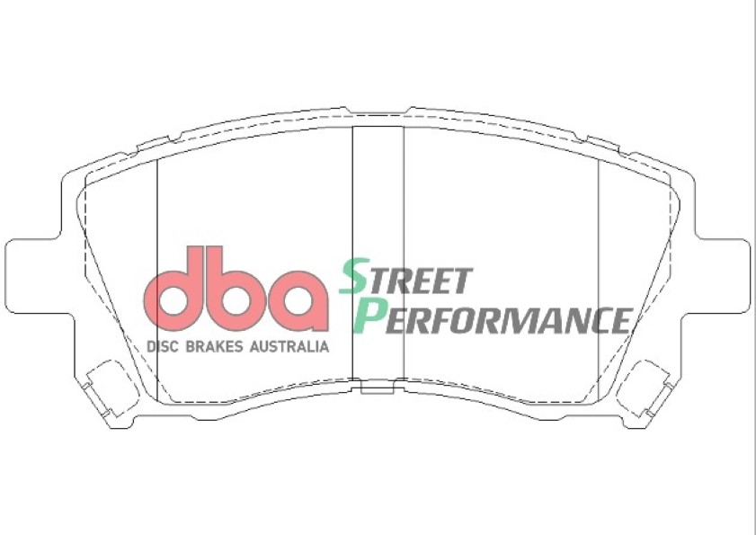 brzdové destičky DBA Street Performance (SP) DB1342SP