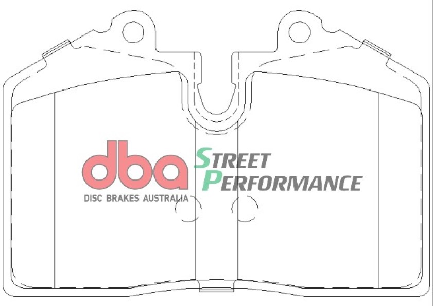brzdové destičky DBA Street Performance (SP) DB1356SP
