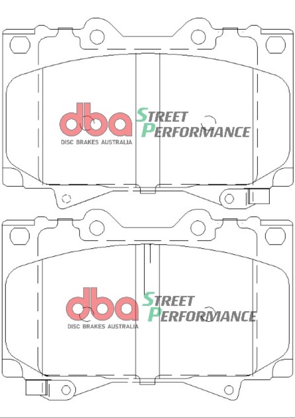 brzdové destičky DBA Street Performance (SP) DB1365SP