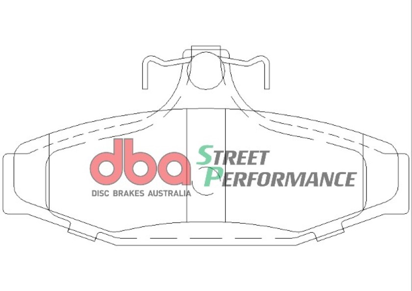brzdové destičky DBA Street Performance (SP) DB1376SP