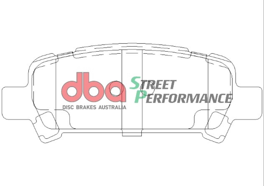 brzdové destičky DBA Street Performance (SP) DB1379SP