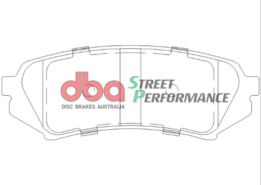 brzdové destičky DBA Street Performance (SP) DB1383SP