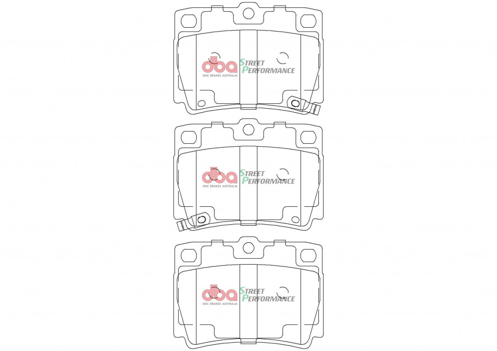 brzdové destičky DBA Street Performance (SP) DB1390SP