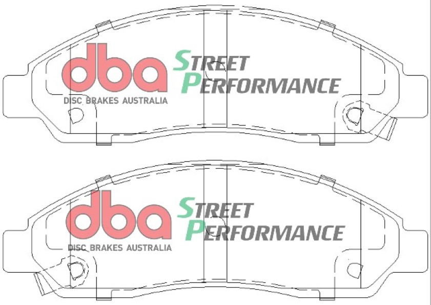 brzdové destičky DBA Street Performance (SP) DB1468SP