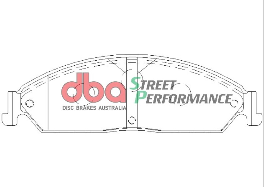 brzdové destičky DBA Street Performance (SP) DB1473SP