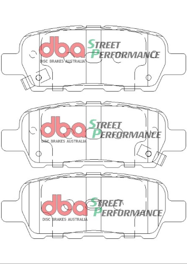 brzdové destičky DBA Street Performance (SP) DB1509SP