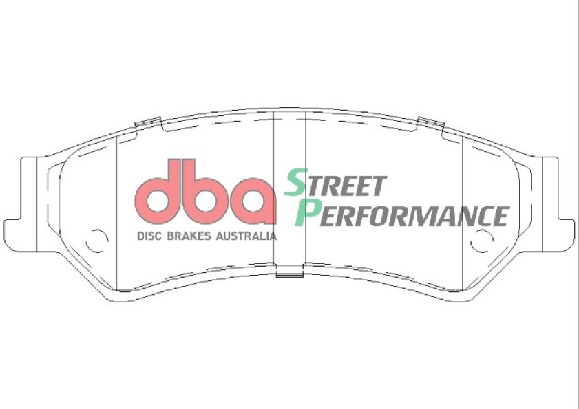 brzdové destičky DBA Street Performance (SP) DB1675SP