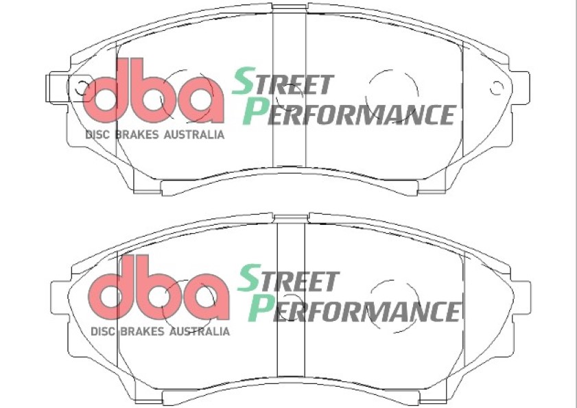 brzdové destičky DBA Street Performance (SP) DB1681SP