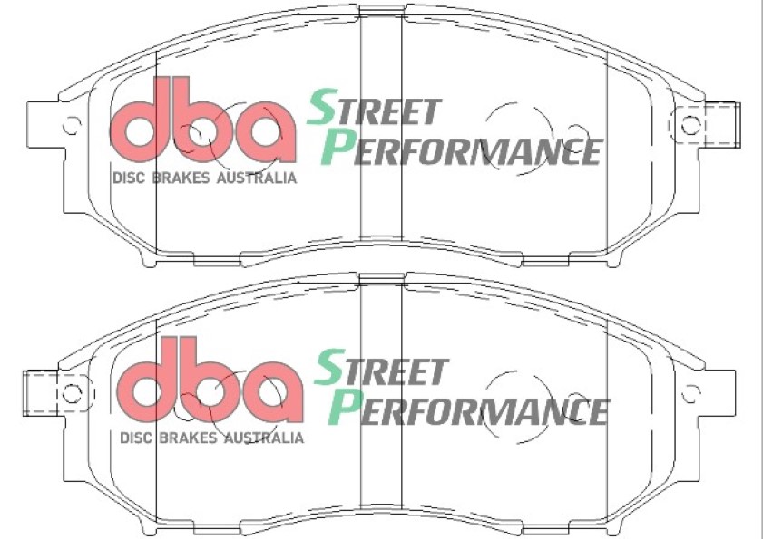 brzdové destičky DBA Street Performance (SP) DB1696SP