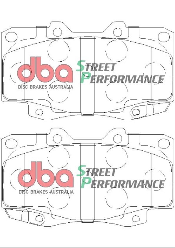 brzdové destičky DBA Street Performance (SP) DB1739SP
