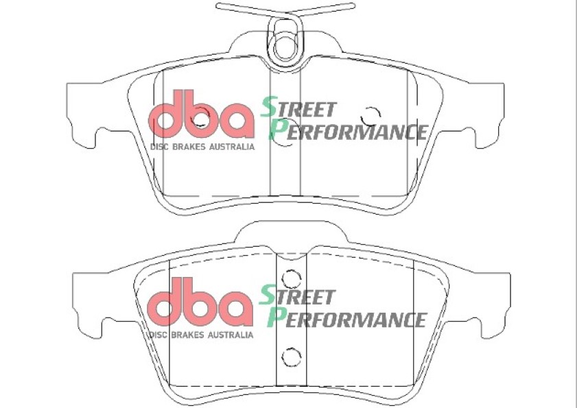 brzdové destičky DBA Street Performance (SP) DB1763SP