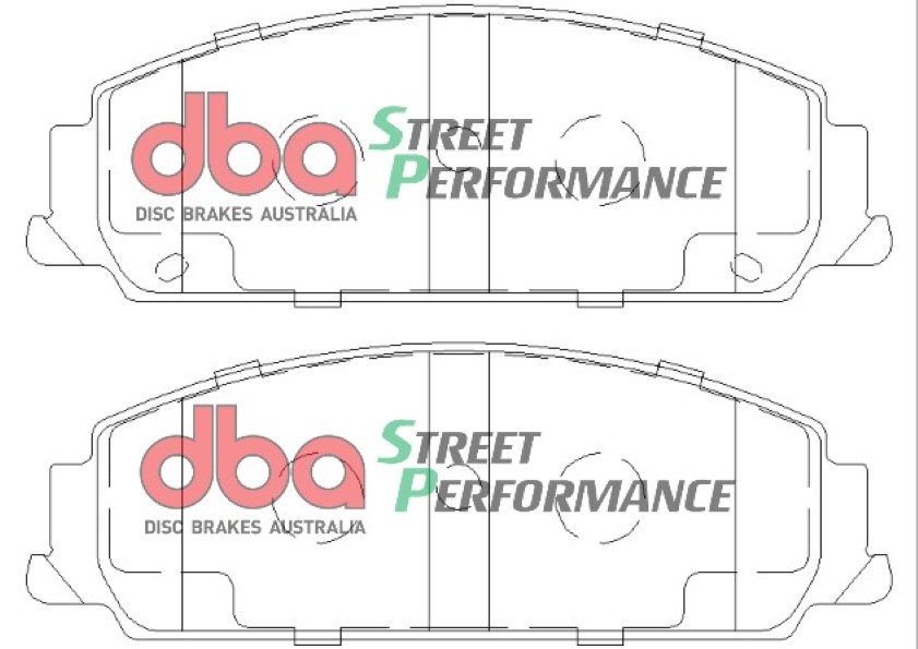 brzdové destičky DBA Street Performance (SP) DB1765SP