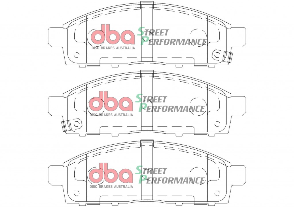 brzdové destičky DBA Street Performance (SP) DB1774SP