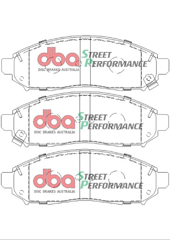 brzdové destičky DBA Street Performance (SP) DB1835SP