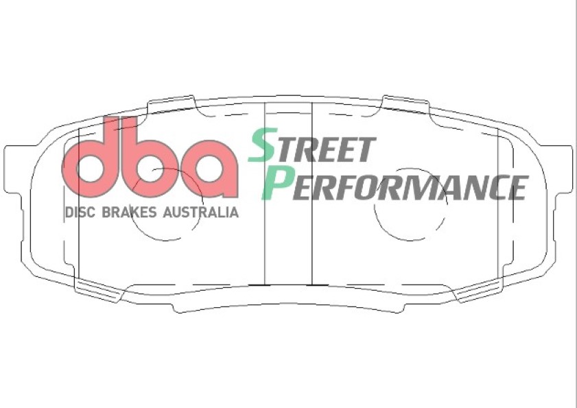 brzdové destičky DBA Street Performance (SP) DB1857SP