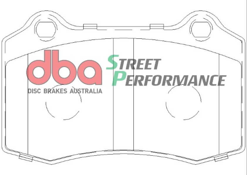 brzdové destičky DBA Street Performance (SP) DB1936SP