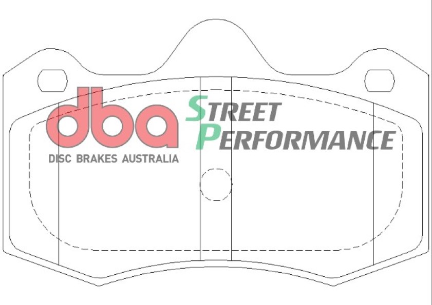 brzdové destičky DBA Street Performance (SP) DB1938SP