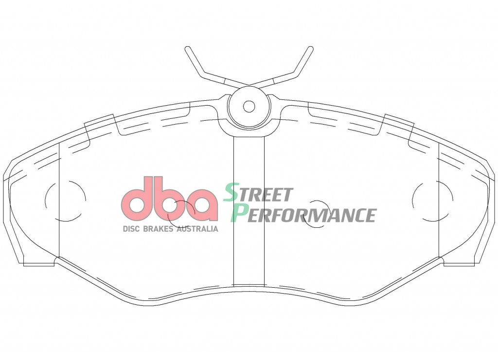 brzdové destičky DBA Street Performance (SP) DB1962SP