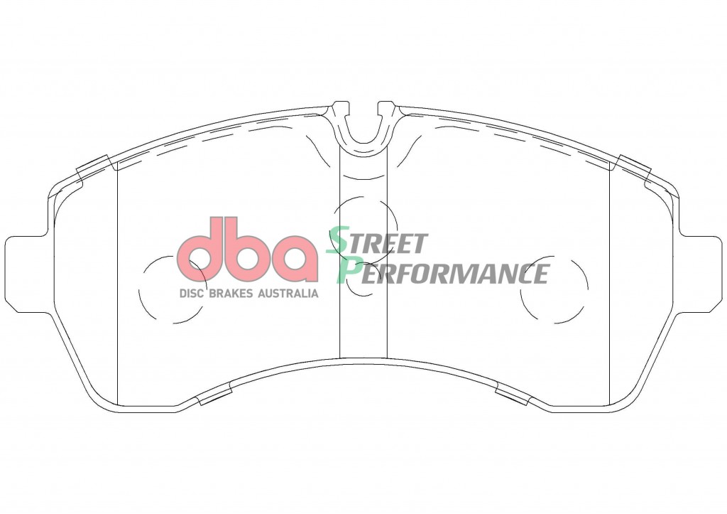 brzdové destičky DBA Street Performance (SP) DB1974SP