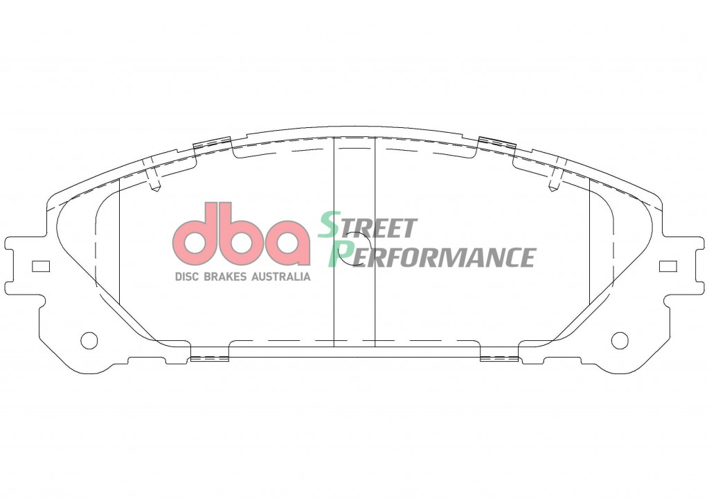 brzdové destičky DBA Street Performance (SP) DB2004SP