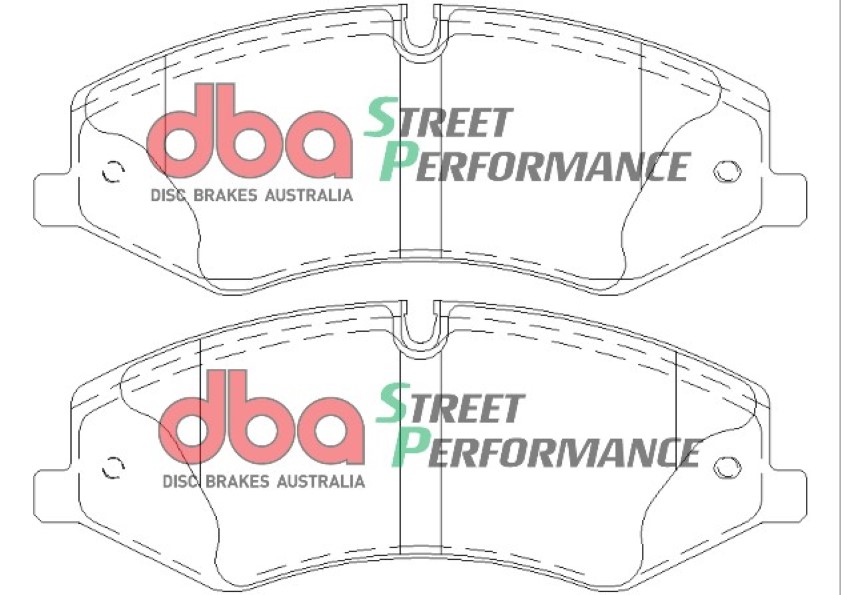 brzdové destičky DBA Street Performance (SP) DB2203SP