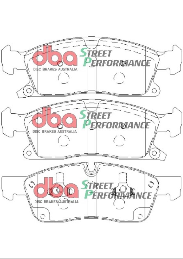 brzdové destičky DBA Street Performance (SP) DB2216SP