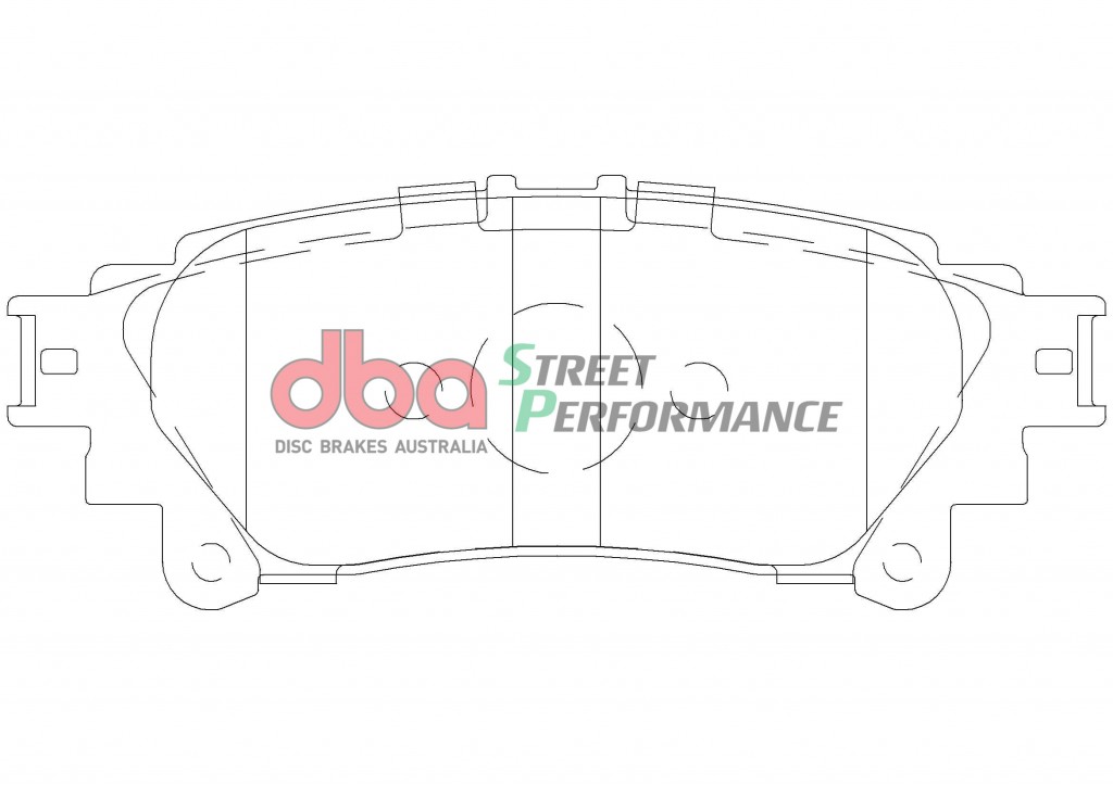 brzdové destičky DBA Street Performance (SP) DB2245SP