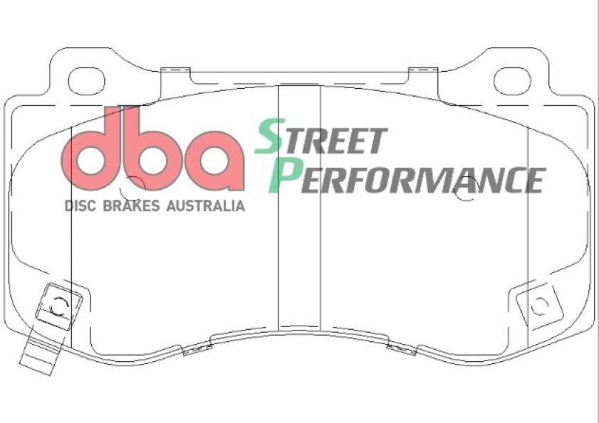brzdové destičky DBA Street Performance (SP) DB2259SP