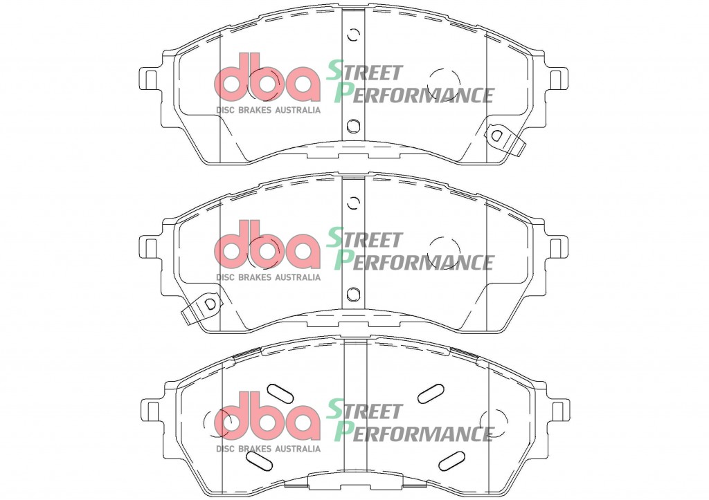 brzdové destičky DBA Street Performance (SP) DB2379SP