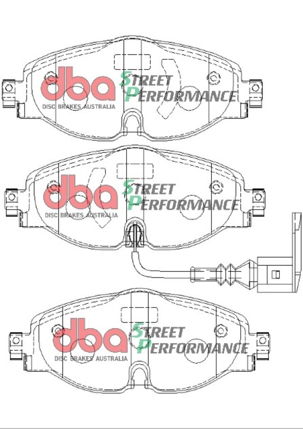 brzdové destičky DBA Street Performance (SP) DB2383SP