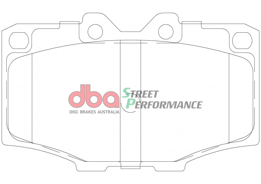 brzdové destičky DBA Street Performance (SP) DB288SP