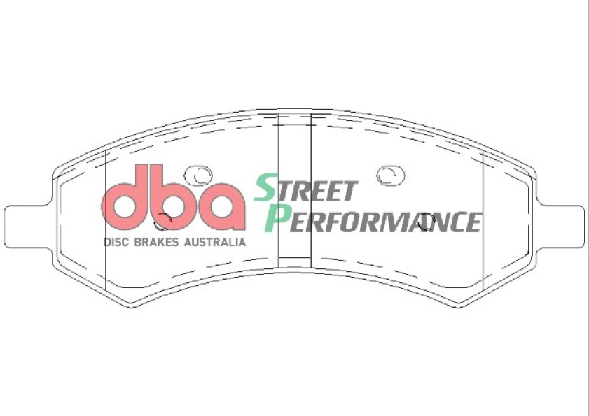 brzdové destičky DBA Street Performance (SP) DB7991SP