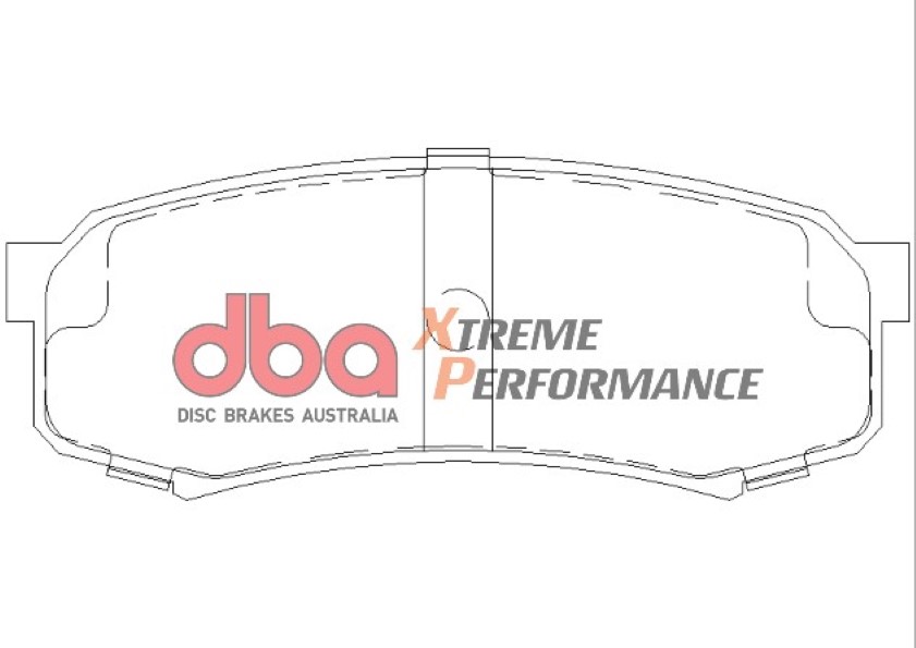 brzdové destičky Discs Brakes Australia Xtreme Performance DB1200XP