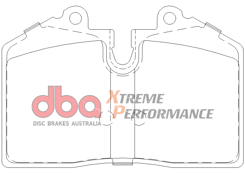 brzdové destičky Discs Brakes Australia Xtreme Performance DB1356XP