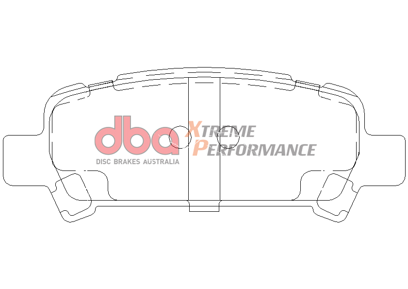 brzdové destičky Discs Brakes Australia Xtreme Performance DB1379XP