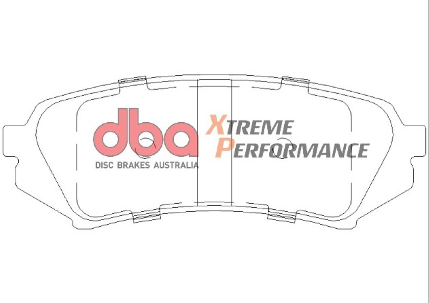 brzdové destičky Discs Brakes Australia Xtreme Performance DB1383XP