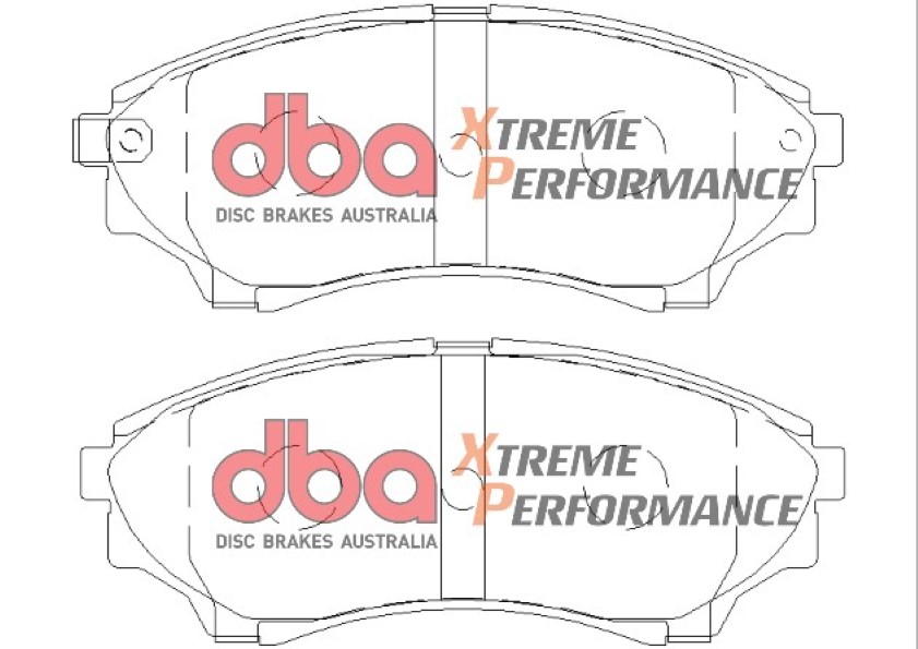 brzdové destičky Discs Brakes Australia Xtreme Performance DB1681XP